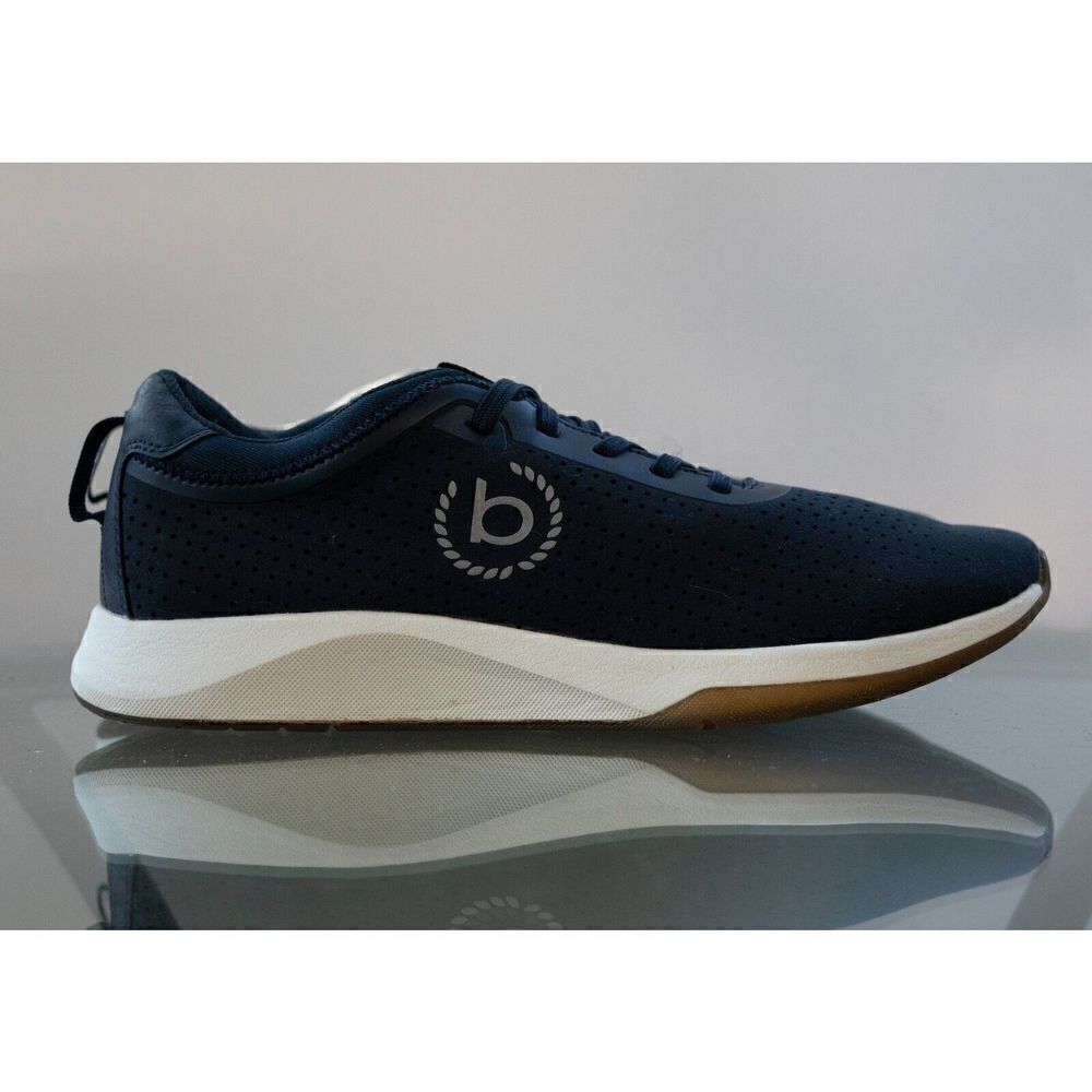 Bugatti Men's Sneaker Dark Blue Navy Perforated Size 42 (9us)